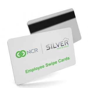 NCR Silver POS Swipe Cards