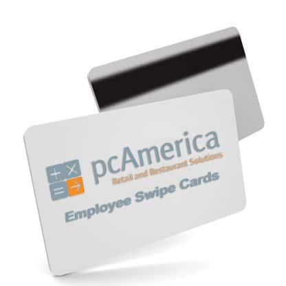PC America Employee Swipe Cards - The POS Depot https://POS-Depot.com (844) 937-2211