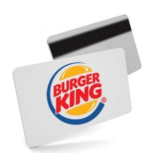 Burger King POS Employee Swipe Cards